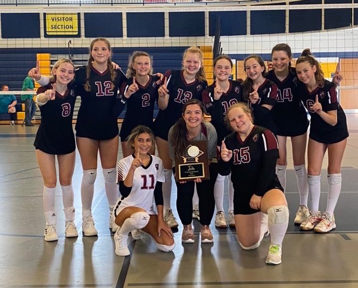 WLN JV Volleyball took it all this weekend in Webbervile!!  Congratulations ladies!!!  5 Freshman on JV this year - stellar team performance! 👏