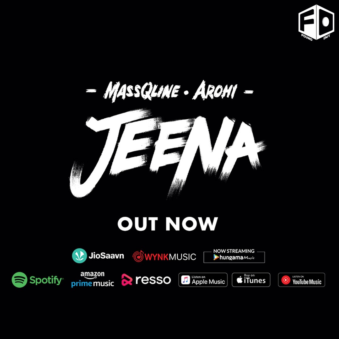 foundoutin's tweet photo. What is love, you ask? A bond full of highs and lows, disputes and care, but sticking around is what matters!
Know it better by listening to 'Jeena' by @massqline ft. Arohi OUT NOW on all streaming platforms ♥️
Click here: https://t.co/hquaJqC7Y3

#FoundOutOfficial #Jeena #OutNow https://t.co/VLBqzW1Xr2