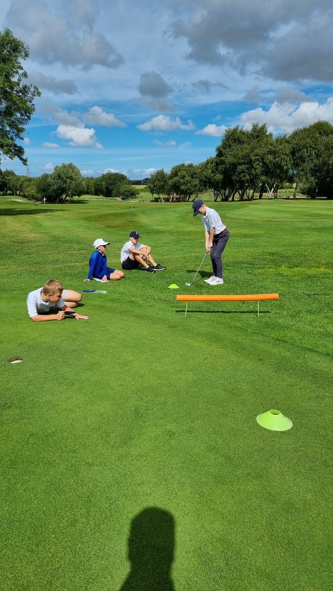 DaveCorsbyPGA's tweet photo. A great afternoon with the young @Lancashiregolf CAP group.
Today's session was all about:
✅️Setup
✅️Loft & Distance Control
✅️ Chip & Run
✅️ Standard Chip
✅️ Bunker Play
Followed by using as little loft as possible on the course
#simpleshots #producingwinners https://t.co/QuhrTI3USU
