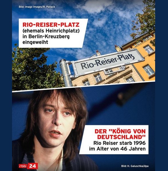 '#Kreuzberg hat nun offiziell einen #RioReiser-Platz.'
#Berlin #TonSteineScherben