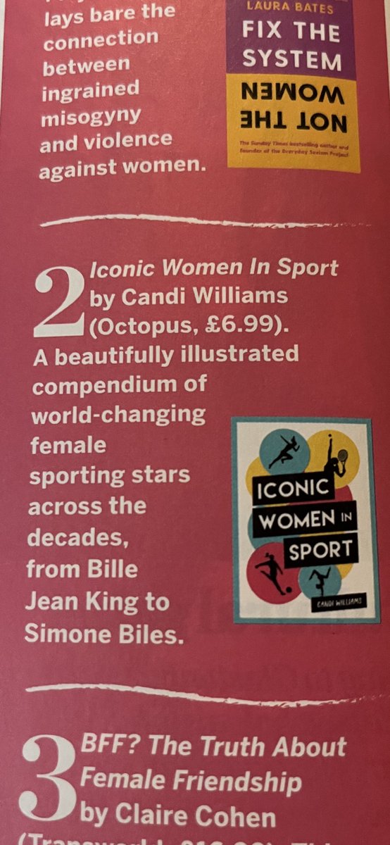 ⁦<a href="/candiwrites/">Candi.</a> Just reading ⁦<a href="/PsychologiesMag/">Psychologies</a>⁩ and saw your book listed in ‘3 reads for feminist inspiration’! Hope you’ve seen this⁩ 😊🎉