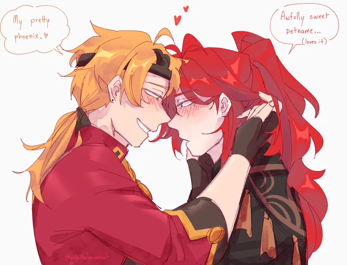 Hi if you like this you'll also like my actual genshin art (I draw so much Diluc) hit that follow baby 