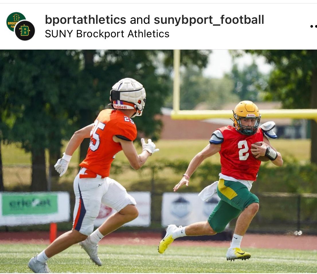 Alumni <a href="/evangordon__/">Evan Gordon</a>  putting in work at Brockport. Keep grinding!