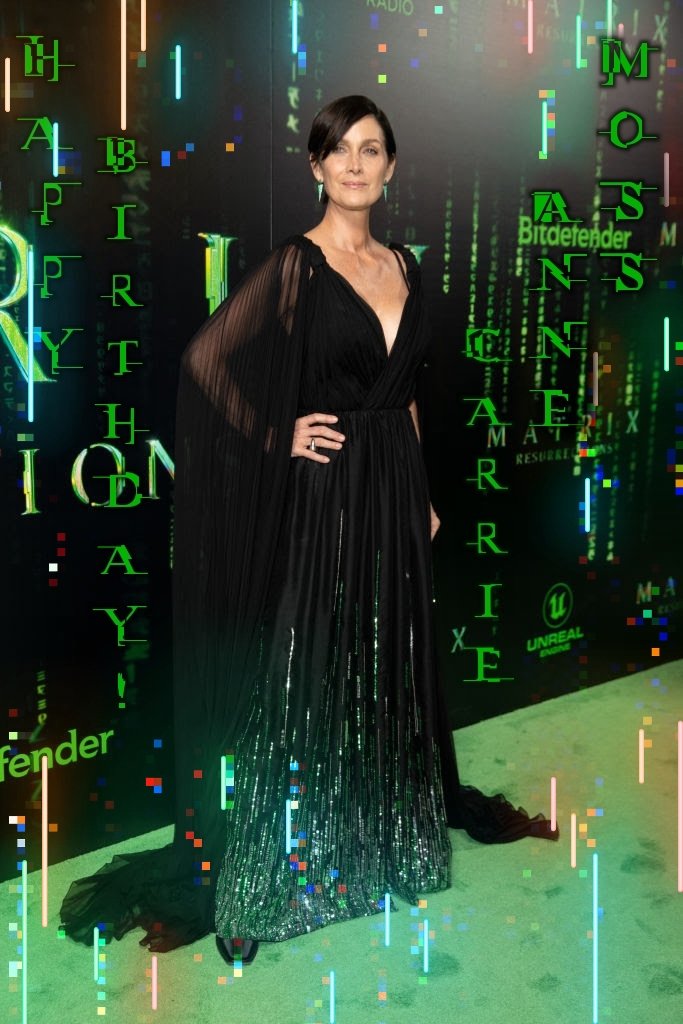 Revostahelski's tweet photo. #HappyBirthday #CarrieAnneMoss
#HappyBirthdayCarrieAnneMoss
#Trinity #TheMatrix #TheMatrixResurrection #movie #action #actress #Revostahelski https://t.co/C1JPQ5vVll