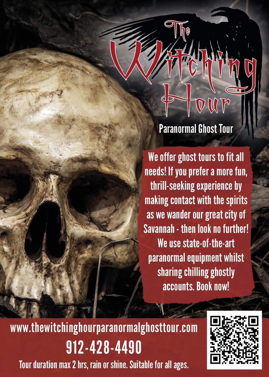 #Savannah #Georgia #Ghosttour #ghosthunting #Halloween #tourism #paranormal #witchinghour #ghosts #haunted