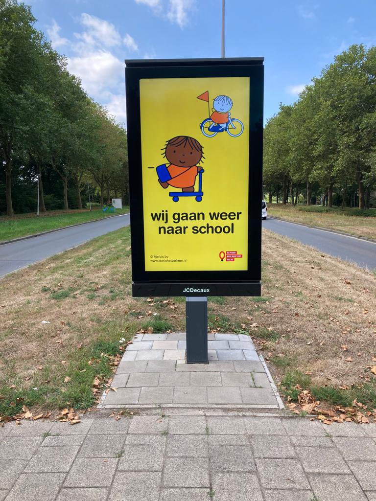 LeerintVerkeer's tweet photo. Wens jij alle kinderen een verkeersveilige start van het nieuwe schooljaar? Deel dan dit bericht https://t.co/eRlL4A3eFA