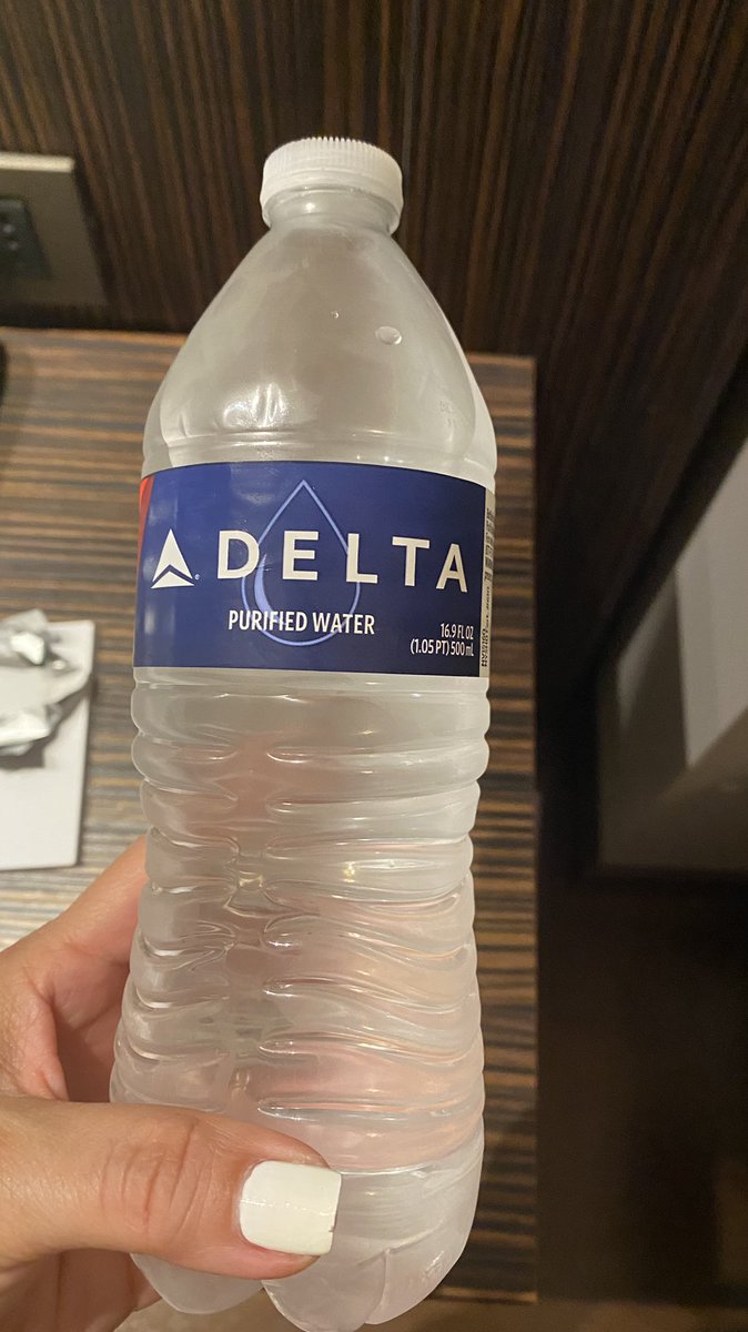 rosieworld's tweet photo. On a @Delta flight to Milan on the tarmac for 4 hours. Missed my tour group but @Delta did give me a water after 3 hours! #disappointed https://t.co/bJNOiOEyMR