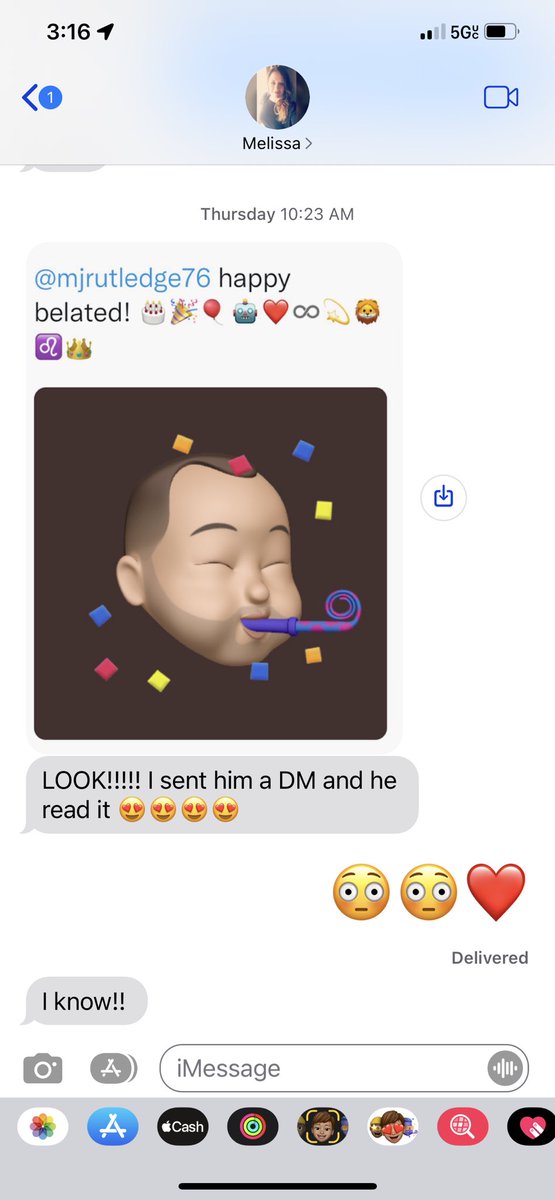 mkelley79's tweet photo. @DonnieWahlberg @mjrutledge76 @DonneWalhberg do you even know how this makes us feel when you send out these birthday tweets?? Days later we are still on cloud 9! ☁️9️⃣ ❤️🥰 Thanks for making my NKOTBesties day! https://t.co/WpoU4Ve7yb