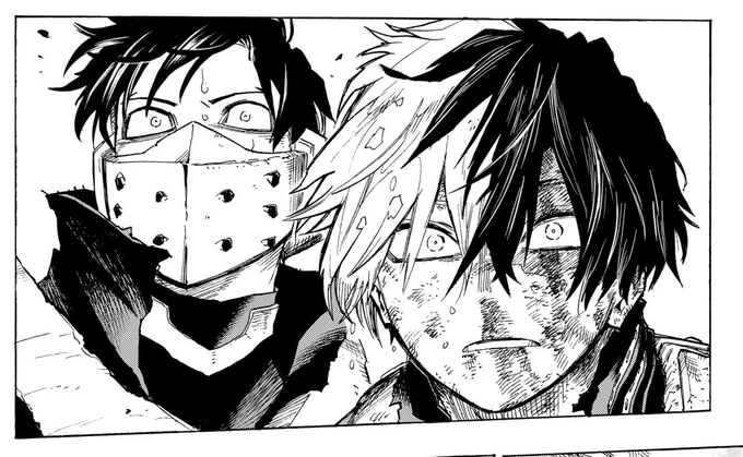 Cons having to see Dabi again for more weeks having to see Burnin suffering. Pros Iida&amp;Shoto team up  let's revive the Stain topic, baby. 