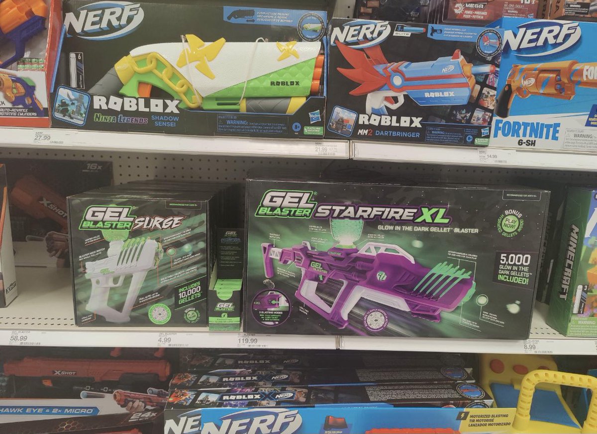 LucaNetz's tweet photo. Gel Blaster Starfire XL is now in target nationwide! #anotherone https://t.co/aFJAB2M3Kq