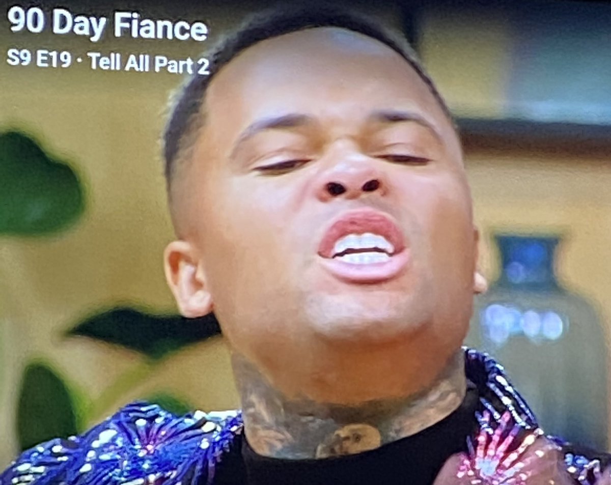 allthingswithk2's tweet photo. Jibri talking about toxic people yet your behavior on the entire tell all was toxic energy! I guess the real Jibri stood up. #90DayFiance #90DayFianceTellAll https://t.co/q5jLmDglxi