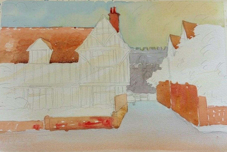 Colinsteedart1's tweet photo. Tutor House, Writtle Green, Essex, UK.
Painted today in my garden studio in Essex. 
#colinsteedart1 #essexcountryside #art #watercolourtutorial https://t.co/9LShjbj57m