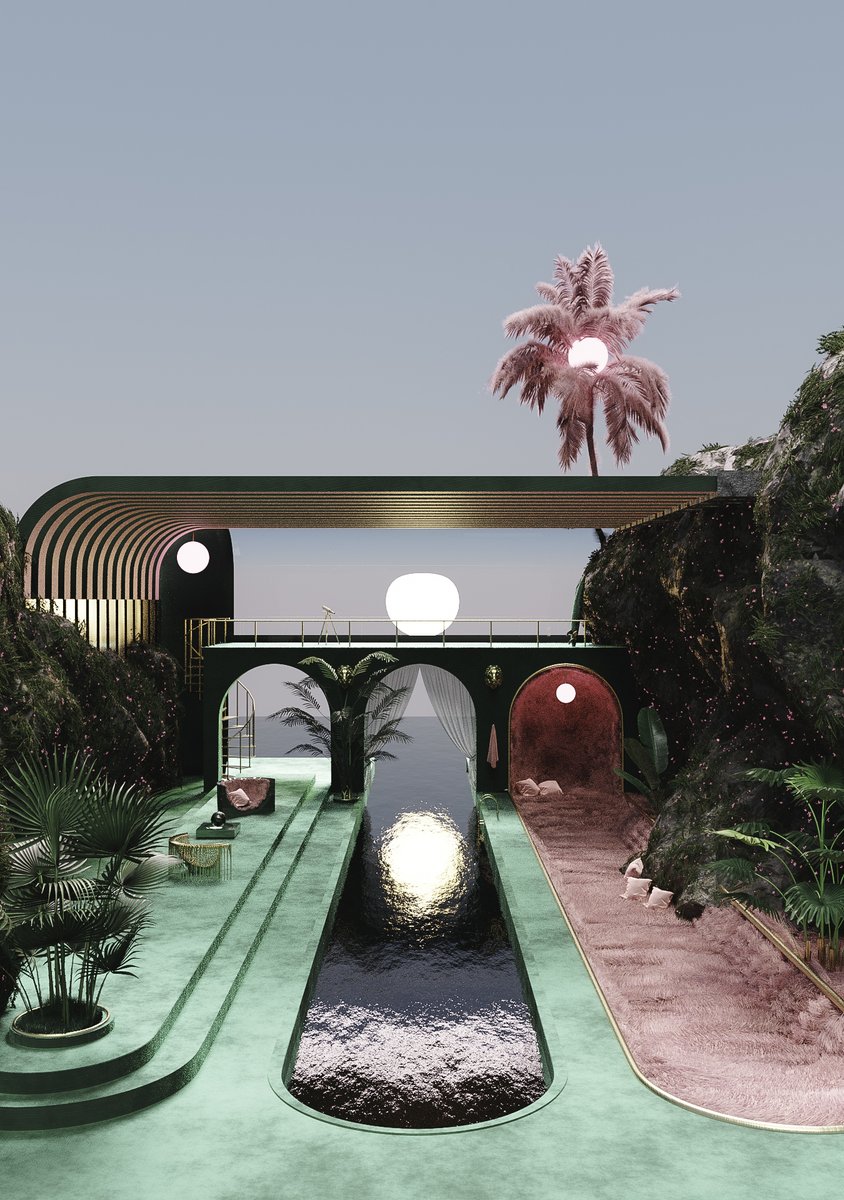 Excited to announce CASA COZY is now available on <a href="/foundation/">Foundation 🌐</a> . The first of my dreamscape series.

foundation.app/@calvynjustus/…