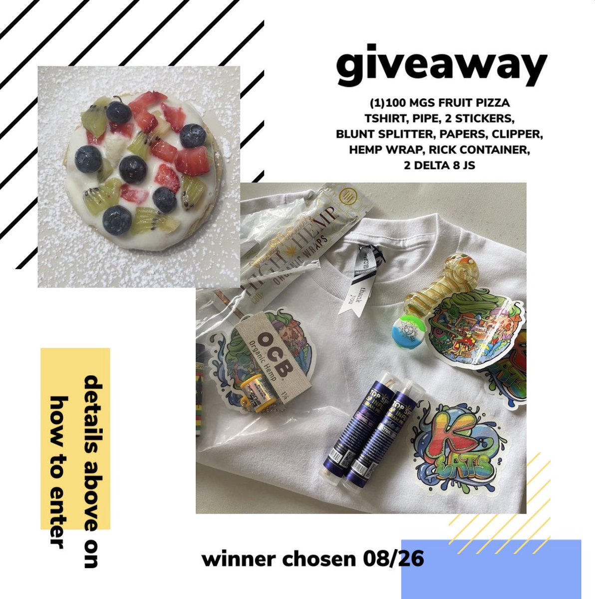 k_eats_'s tweet photo. 🚨🚨🚨🚨🚨 GIVEAWAY!! *

RULES TO ENTER:
•MUST BE FOLLOWING OUR TWITTER PAGE 
•FOLLOW OUR INSTA @ eatingw_k 
•LIKE AND RETWEET THIS POST
•RETWEET OUR LAST 2 POSTS 

*WINNER MUST GO THROUGH OUR SIMPLE VERIFICATION IF NOT ALREADY PREVIOUSLY VERIFIED WITH US* https://t.co/4ZyHsUWlkq