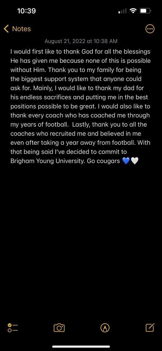 josiahphillip20's tweet photo. 1000% committed💙🤍 @GregBiggins @adamgorney @Rivals @247Sports @BYUfootball @fsitake #gocougars https://t.co/USsHPpVJdB