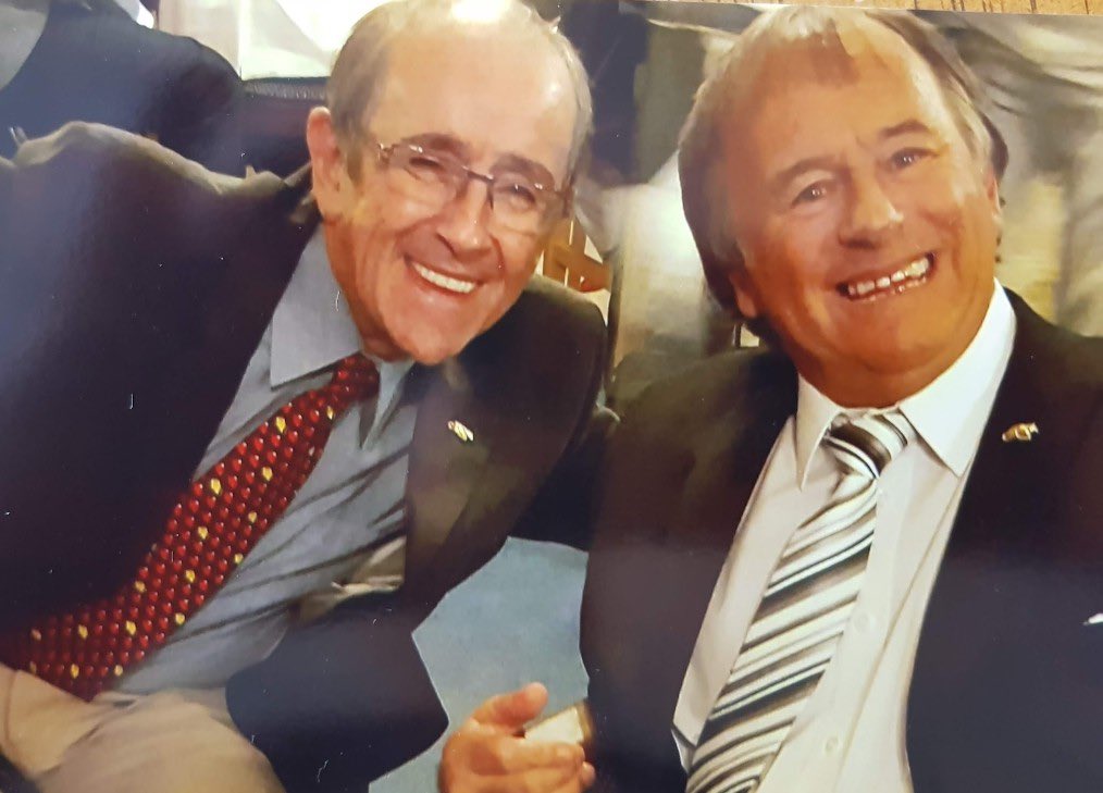 So sad to hear the passing of my Dearest friend Duggie Brown Comedian' Actor &amp; King Water Rat. A wonderful kind and very funny Man ..
R.I.P  My Friend  your work is done.. Will miss you ..Duncan Norvelle and Lynn xxxx