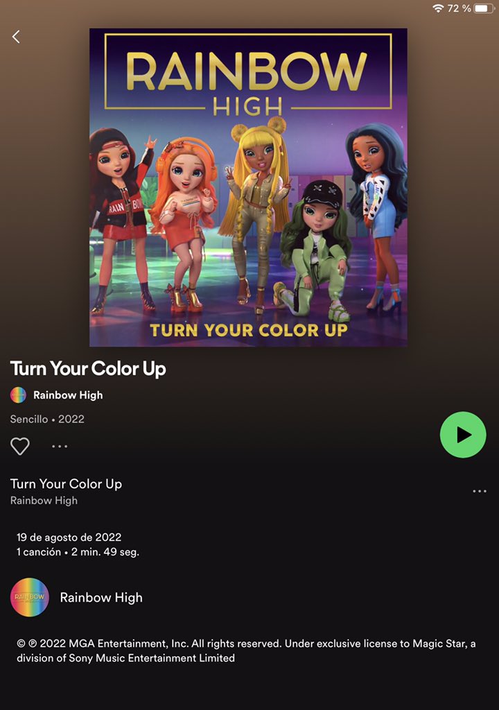 winxclubpretty's tweet photo. Turn Your Color Up all weekend by listening to our single on all streaming platforms!!! 🎶🌈 

Listen now: https://t.co/aTz9rVz8Wy
#RainbowHigh #Rainbow #RubyAnderson #Ruby #PoppyRowan #Poppy #SunnyMadison #Sunny #JadeHunter #Jade #SkylerBradshaw #Skyler #Series1 #TurnYourColorUp https://t.co/Kae4g5EZZ2