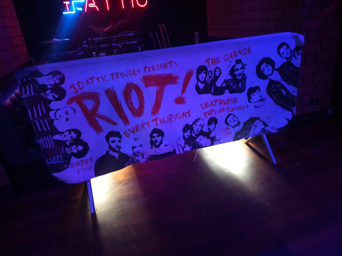 I love the album but I think <a href="/Garageglasgow/">The Garage Glasgow</a> could do with updating this banner.....