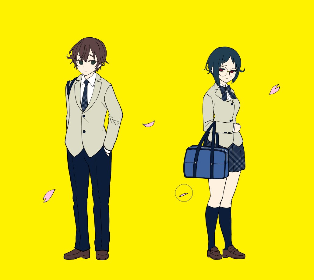「塗分け完了wip! 」|カガミツキのイラスト