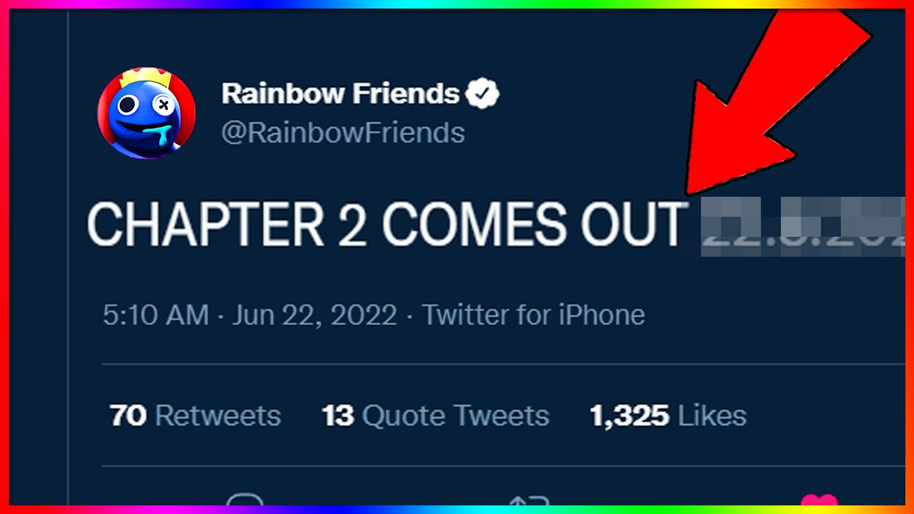 Roblox Rainbow Friends - When Does The Second Chapter Release