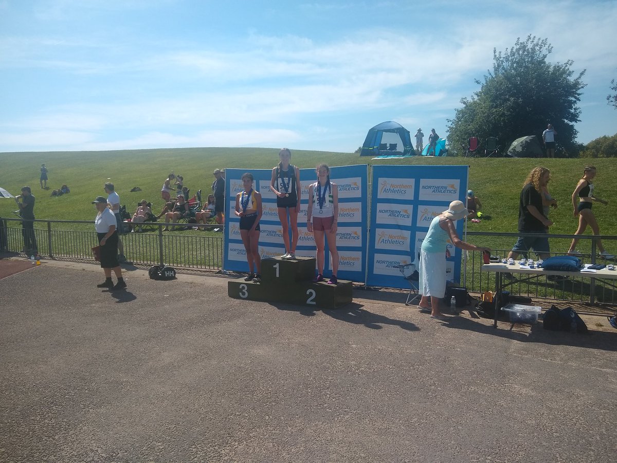 Busy weekend for Gabby new 1500m PB on Saturday taking silver medal at the Northern Athletics then coming back on the Sunday to win the 1500m steeplechase and break the championship record👏👏