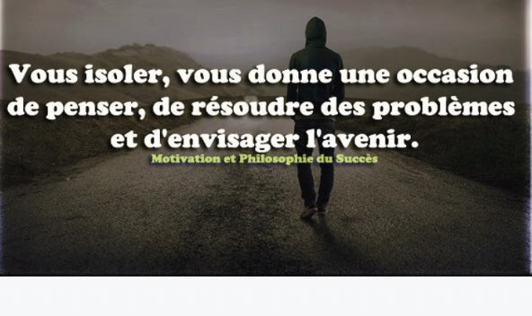 samueltshey7's tweet photo. S'isoler permet de penser, résoudre des problèmes et envisager l'avenir.

#Tshey https://t.co/3O40ifEJbU