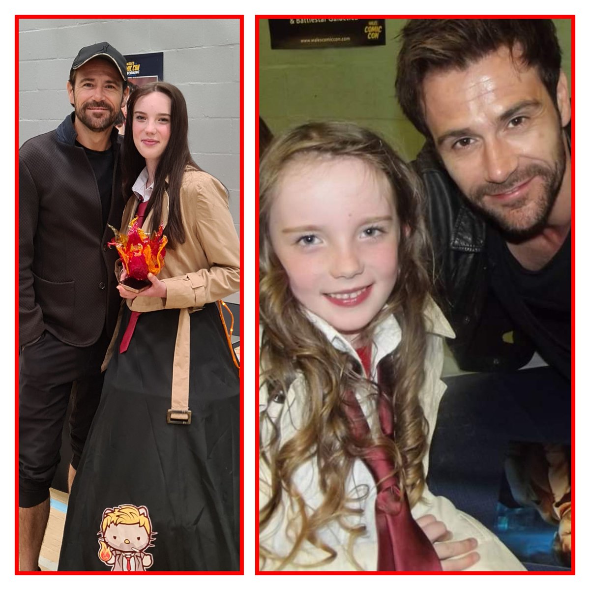 Growing up through cosplay 2015-2022 ♡ #Constantine #WCC2022 #WalesComicCon #MattRyan