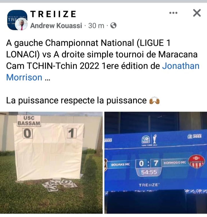 O_oweilK's tweet photo. #TchinTchin
A GAUCHE, #IdrissDIALLO, Ligue 1, LA FIF et LONACI.
A DROITE, #JonathanMORRISSON, CAM TCHIN-TCHIN (tournoi de Petits Poteaux -maracana-) et le groupe TREIIZE.
On fait quoi? #CIV225 https://t.co/76uNzCXpEP