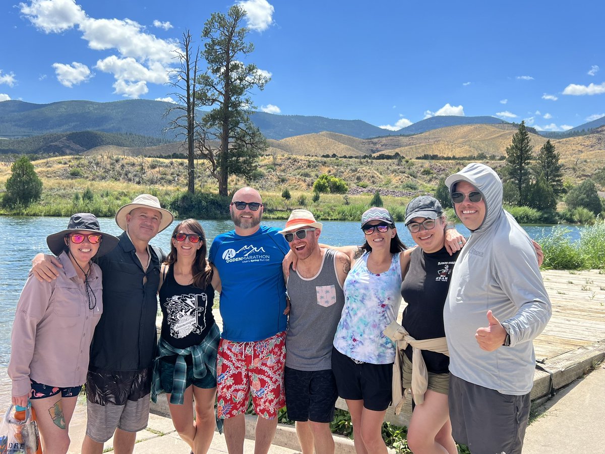 cranrjrd's tweet photo. Great birthday weekend in the green river. https://t.co/bSTsyHTndS