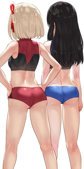 千束&たきな #リコリコ #リコリス・リコイル 