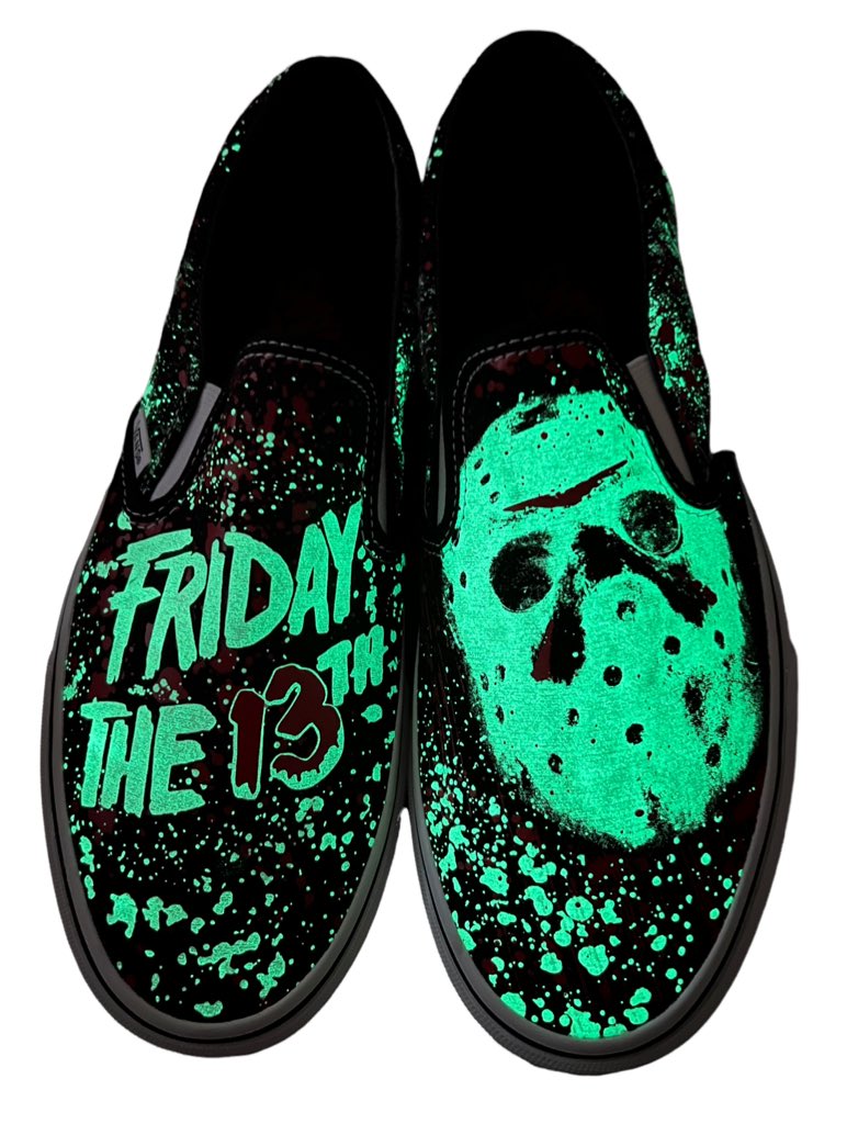 Friday the 13th Jason Custom Vans Sneakers - Custom Vans Shoes