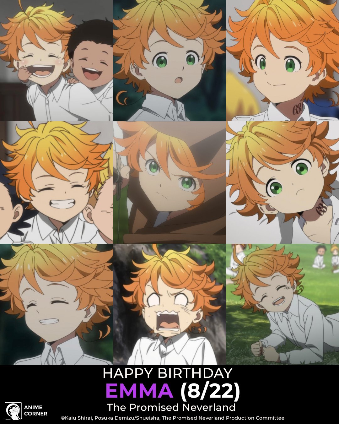 Happy birthday Ray! 🎂 - The Promised Neverland