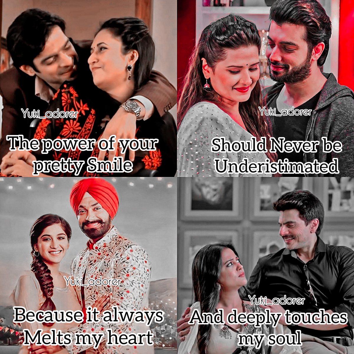 Yuki_adorer's tweet photo. Just them ❤️❤️

#yhm #MaddamSir #kasamterepyaarki #Kasam #Chotisarrdaarni #Mehrab 
#anuseena #tanshi #ishra https://t.co/5qkiP2bZTI
