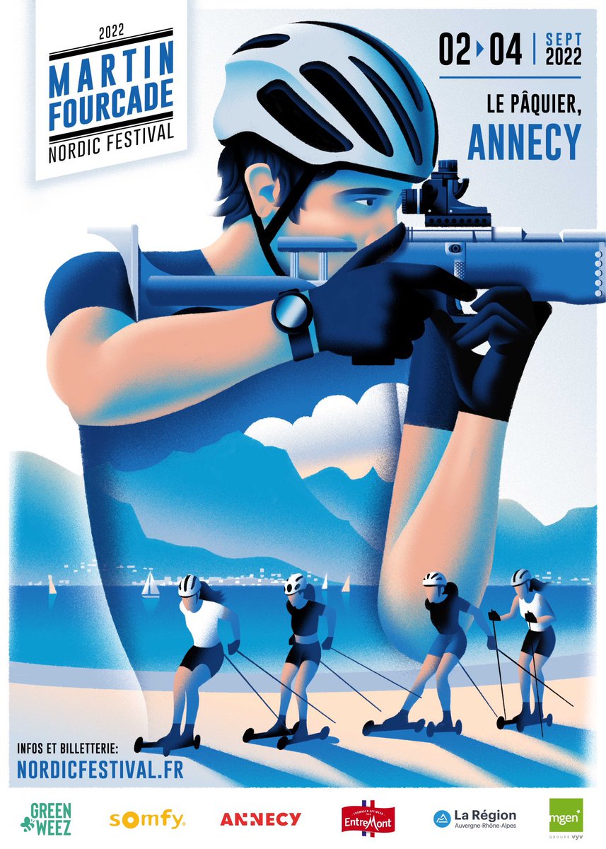 J-1️⃣0️⃣0️⃣ avant le début de la saison de biathlon sur <a href="/lachainelequipe/">la chaine L'Équipe</a> 
Vous êtes impatients ? Alors RDV samedi 3 septembre pour un petit avant-goût lors du #MFNF