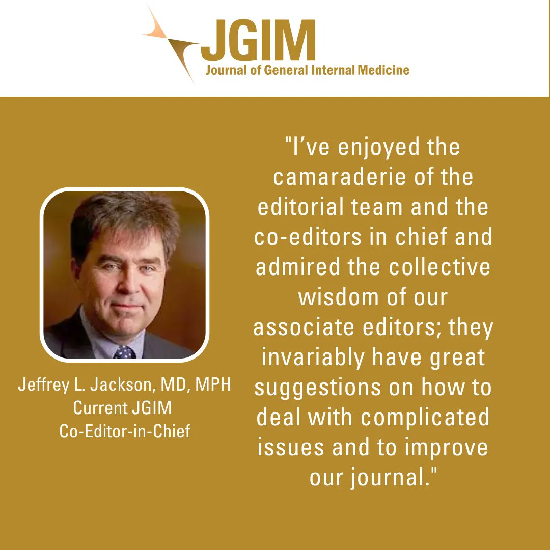 Looking for ways to grow your professional network? Want to take part in something that positively impacts the field of GIM? Throw your hat in the ring to be one of the next Editors-in-Chief of @JournalGIM before 9/30! bit.ly/3QG4uu0