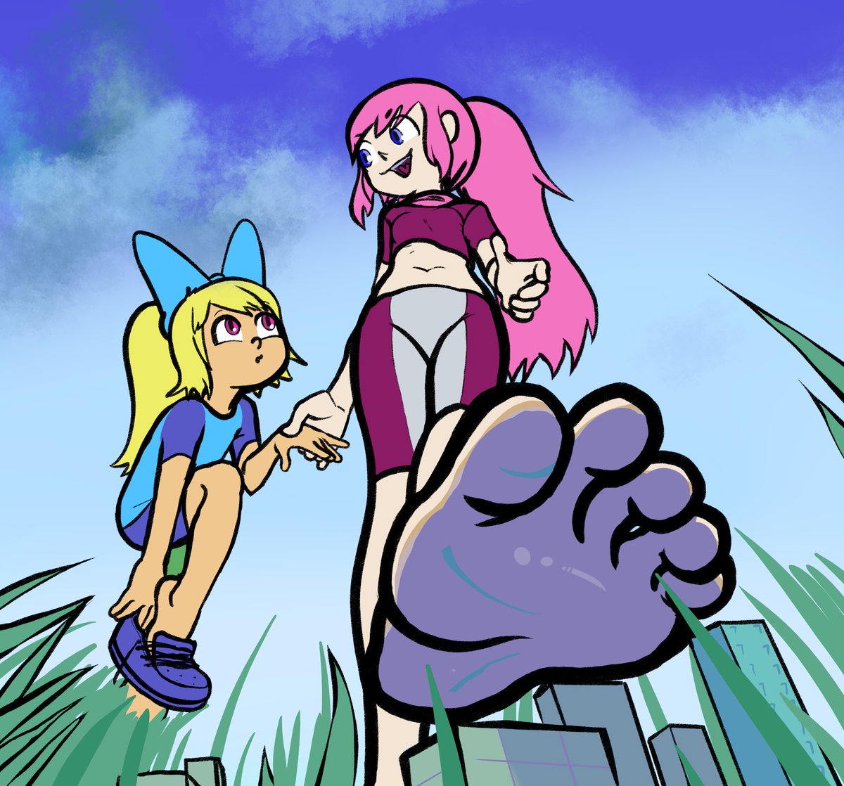WeLoveGiantess on Twitter: "Jazoid by ultrajman1984 https://deviantart