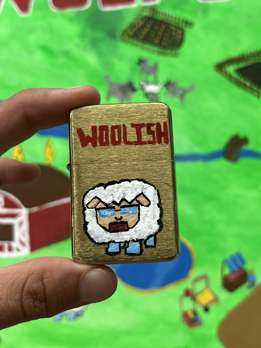 wenpussy's tweet photo. What are we burning $wool or $weed?
Hella excited for Full game! Featuring @KG @hofman_eth & @RoXsaaita wolves since I donโt own any ๐บ๐คง
๐ ๐บ ๐๐บ๐๐บ๐๐บ๐๐บ๐๐บ
#woolish #p2e #wolfgamesummer #wool #wolfgame #NFTCommunity #art https://t.co/PHXBbeq8IB