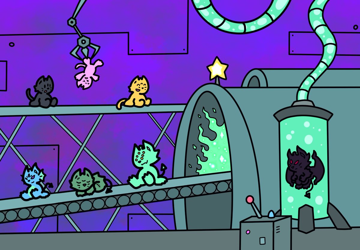 The Cosmic Cat Secret Society is a shadow organization in Cosmicverse. They are abducting different species from the Metaverse to experiment on! Secret Society goals are to permanently alter their DNA to create a Super Cat species that is unstoppable! 🧪

WHAT ARE MUTATIONS 🧵⬇️