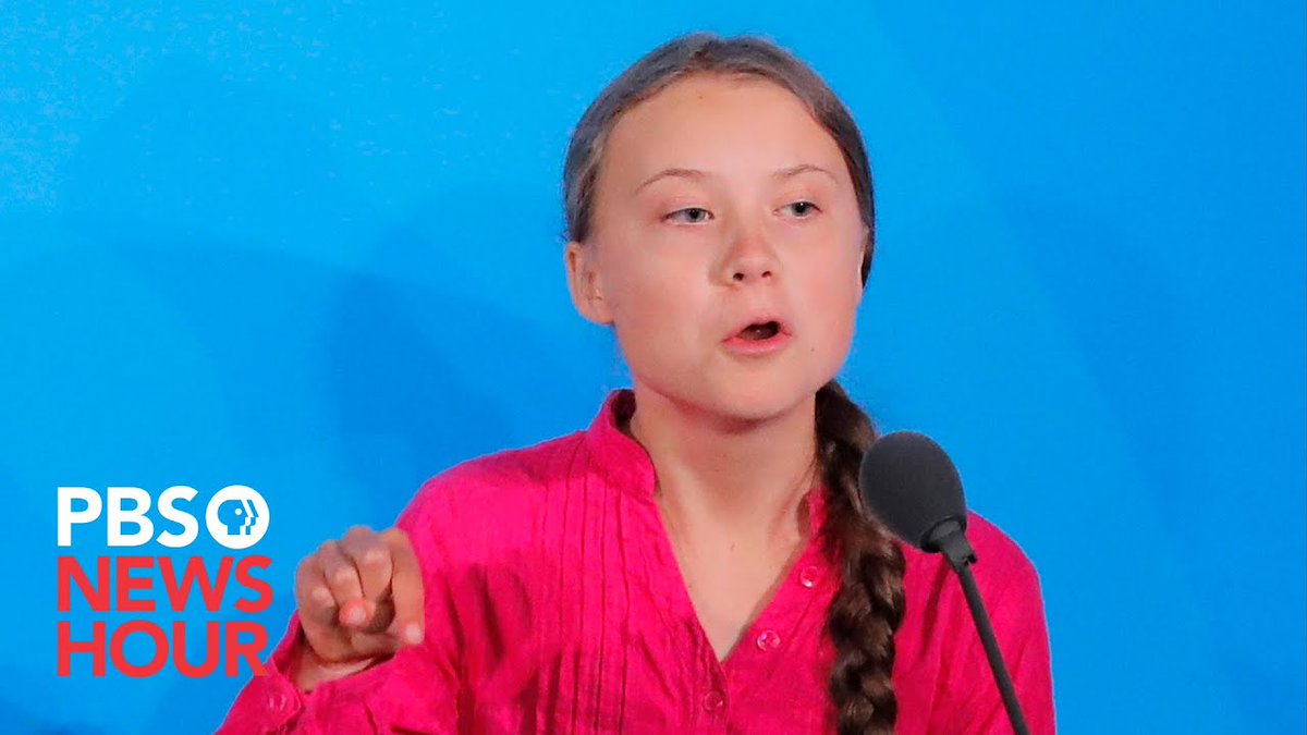 UPlantATree's tweet image. youtu.be/KAJsdgTPJpU?t=… WATCH: Greta Thunberg's full speech to world leaders at UN Climate Action Summit , avoid buying garbage, #ShellNo