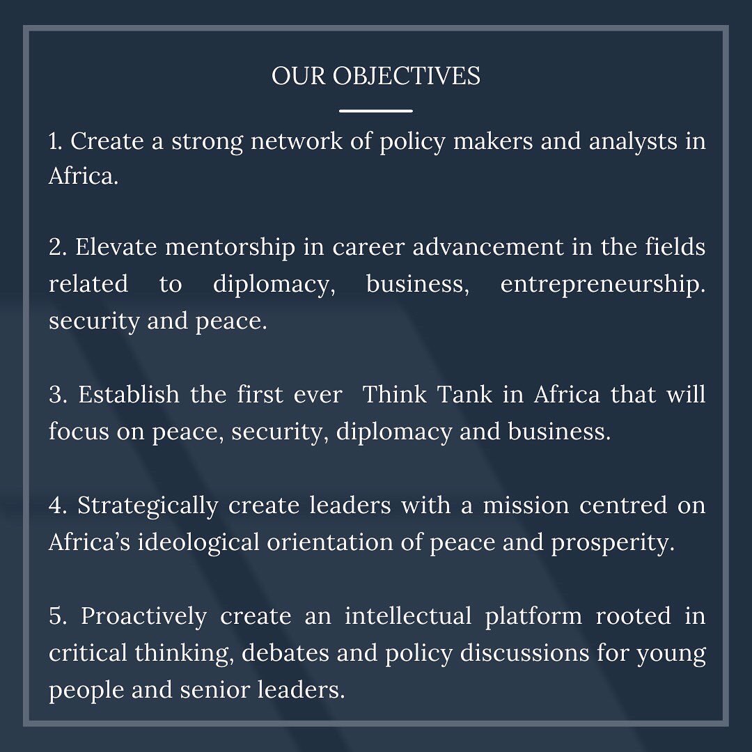 African Rebirth  is proud to introduce a new unique platform called The diplomatic room. 

It will be a place where 21st century diplomats and leaders are shaped. 

#thediplomaticroom #africa #diplomacy 
@AbdirizakKaraa <a href="/tatteddiplomat/">Farai Tinashe</a> <a href="/EnochTumwine/">Enoch Tumwine</a>