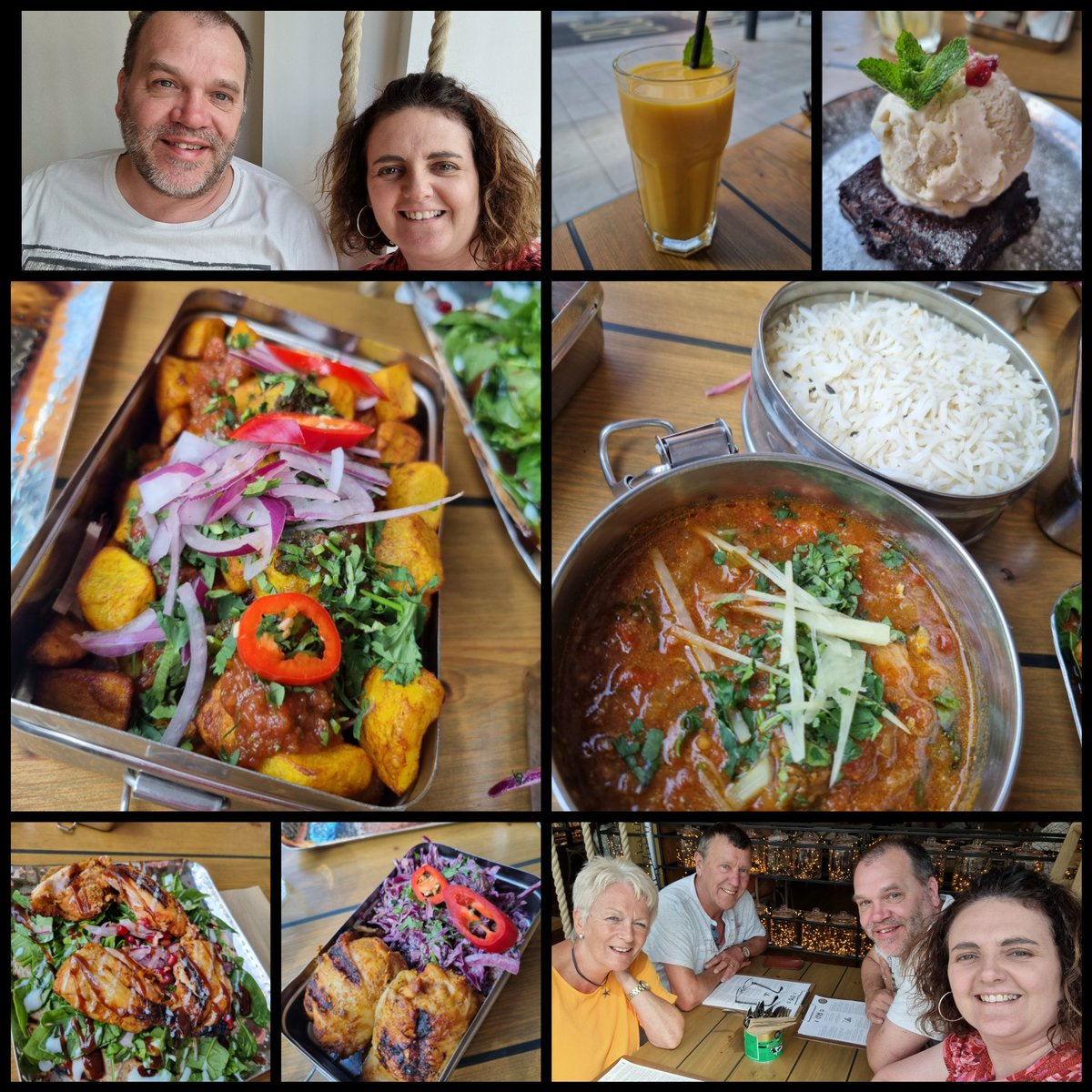 runawaygirl248's tweet image. Early #birthday meal out @Mowglistfood, Leeds this afternoon and I even got a free birthday chocolate brownie (which we all shared 😉). Fabulous as always 😍
#mealout #celebration #family #inlaws