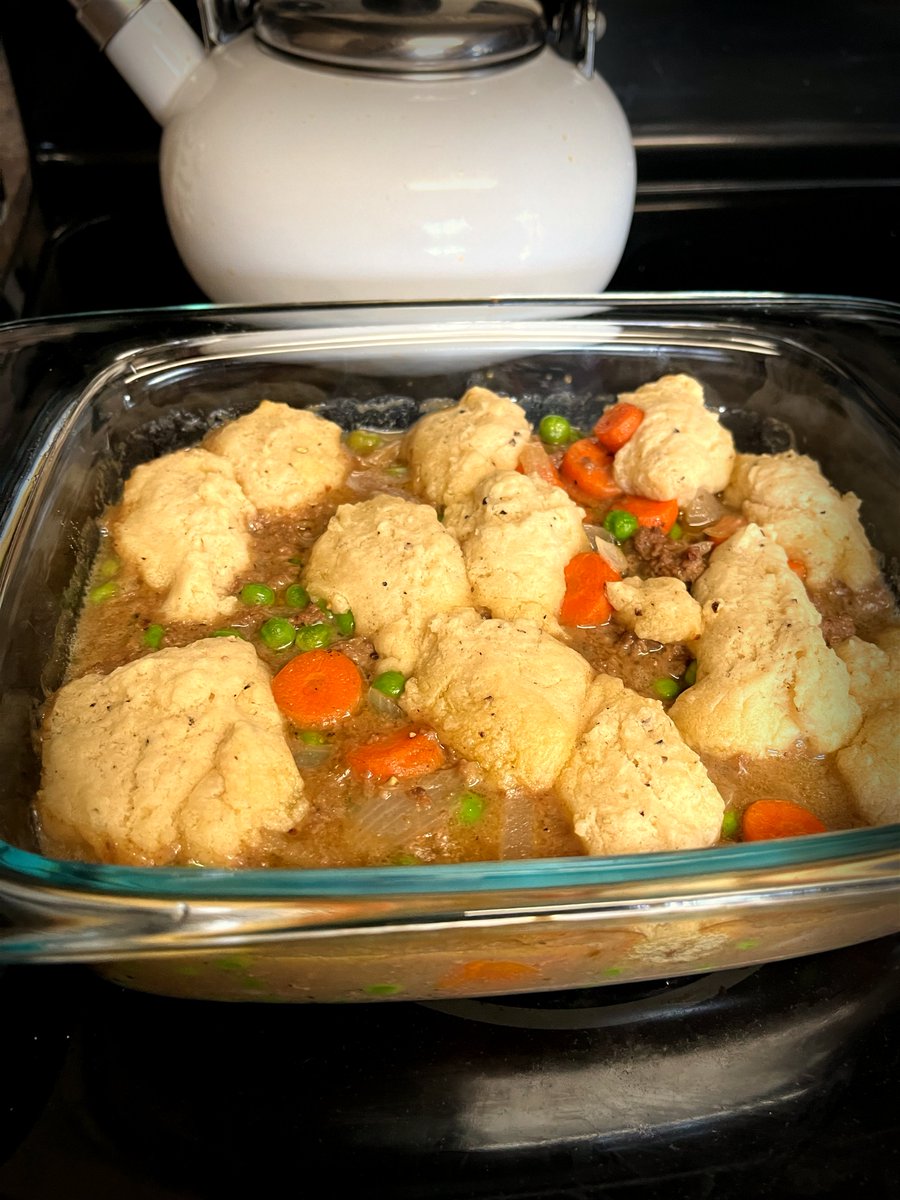 Stew with dumplings! All homemade, from scratch. Totally delicious and fun to make. 

#Dinnerly #JustaPSOandherfood #goodeats