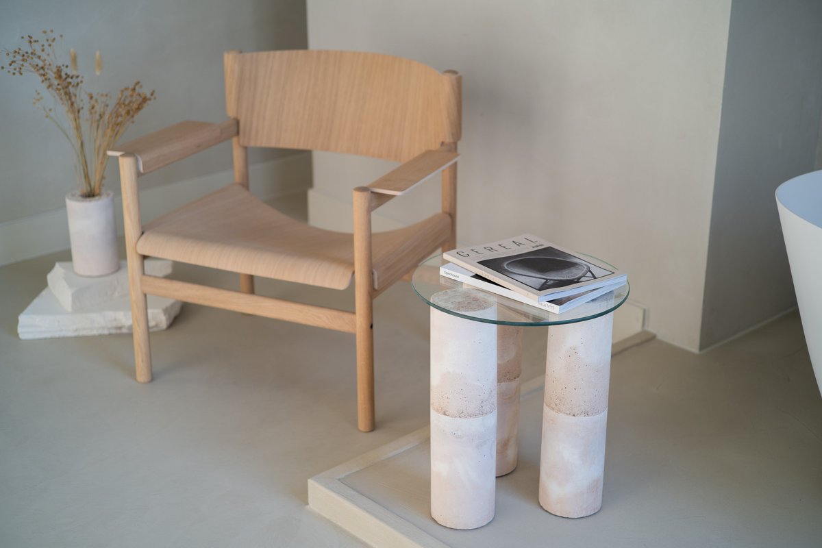WasteEpiphany's tweet photo. @1stDibs @kellywearstler Check out our upcycled construction and demolition waste coffee tables! https://t.co/7Z8IIgUSWS