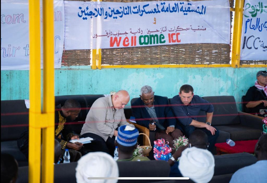 IntlCrimCourt's tweet photo. “Survivors and the families of victims that have now been in camps across Darfur for 17 years need to see justice done, not just hear about justice”.  #ICC Prosecutor #KarimAAKhanQC during his visit to Kalma IDP camp in #Darfur, Sudan today. https://t.co/T6LG76tRpW