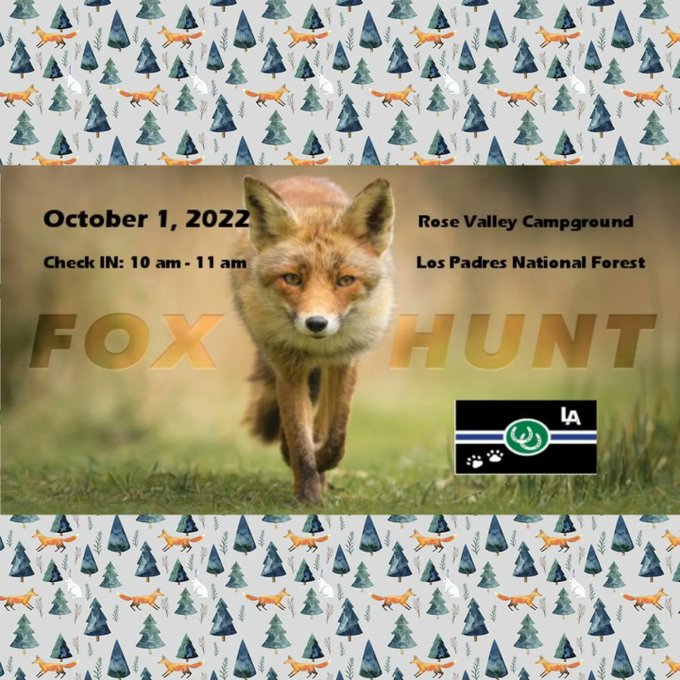 Mark your calenders,  join us for a sporting good time trying to find and catch our clever fox!  Saturday<a href="/tag/worththetrip"class="tags"><span>#worththetrip</span></a>