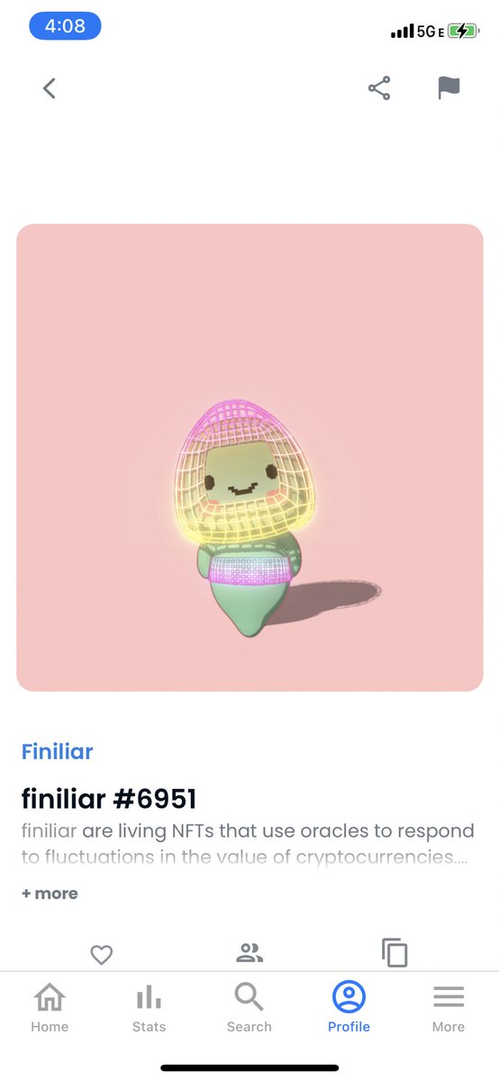 polybillss's tweet photo. Your my fren now🥲 @finiliar #nft #NFTCommunity #ETH #NFTProject https://t.co/2APqryfGPV