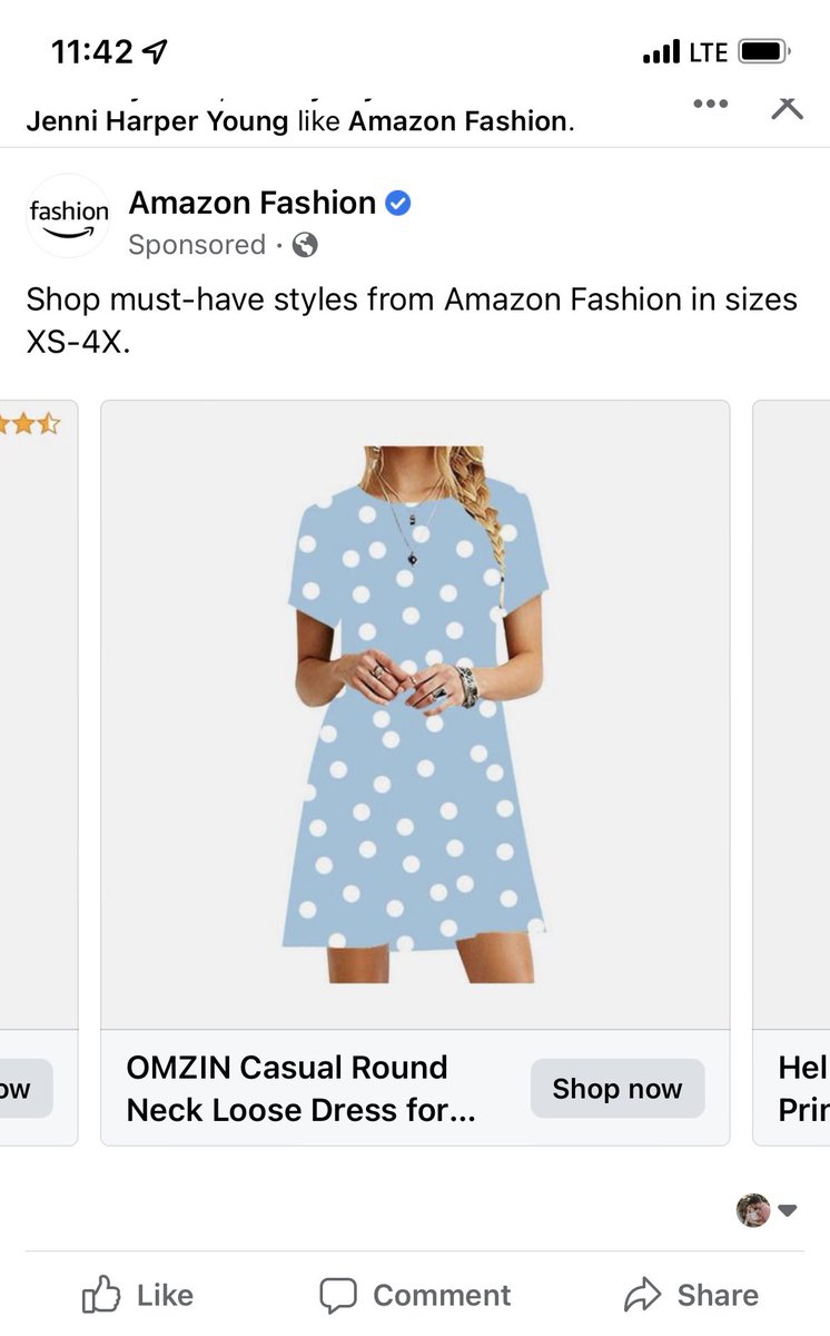 Flabbeyabbey10's tweet photo. @amazon is really killing the fashion game https://t.co/fAvTMimChn