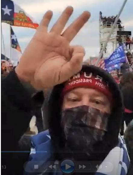 8w8h8y8's tweet photo. @ryanjreilly The #racist #Insurrectionist #AdamJackson supports the military &amp; police so much, he wanted to beat the crap out of them at the #CapitolRiot &amp; #Insurrection. https://t.co/TvdEMHleKd