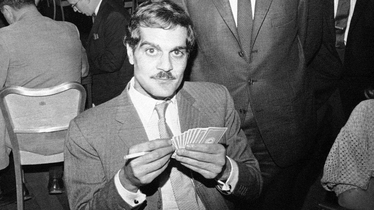 #OmarSharif was a BRIDGE PLAYER?!!?! And if you don't know who Omar Sharif is... did you even SEE @TheBandsVisit?! Puhhhh-lease. Listen to this week's TCO to learn that #bridge is... kinda cool??? 📷: NPR