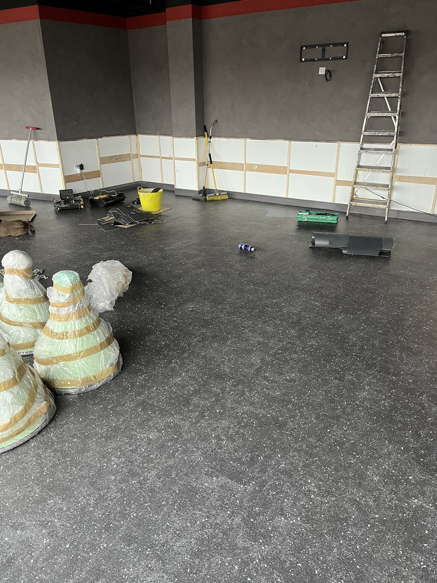 samfinestfloor's tweet photo. @interface lvt tiles to function rooms at Wrexham fc hopefully @ryanrenolds approves we travel all over the uk to install commercial projects https://t.co/sYyPVKepfG
